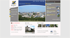 Desktop Screenshot of mairie-ruffec.fr