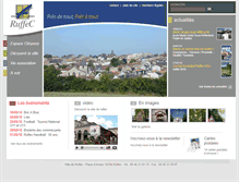 Tablet Screenshot of mairie-ruffec.fr